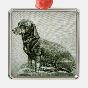 De Dog Jacob Metalen Ornament