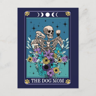 De Dog Mam Funny Tarot Briefkaart
