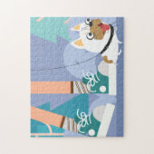 De Dog Puzzle lopen Legpuzzel (Verticaal)