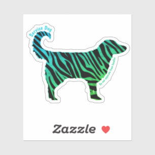 De Dog van de dienst, scheidt niet van manager Sticker