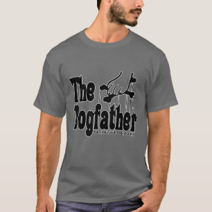 De Dogfather Funny Cute Dog vader eigenaar Pet T-shirt