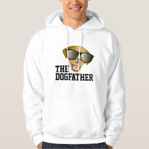 DE DOGFATHER FUNNY DOG DAD T-SHIRTS & HOODIS