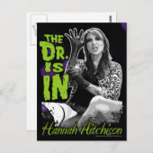 De dokter is er. Briefkaart - Hannah Aitchison (Voorkant / Achterkant)