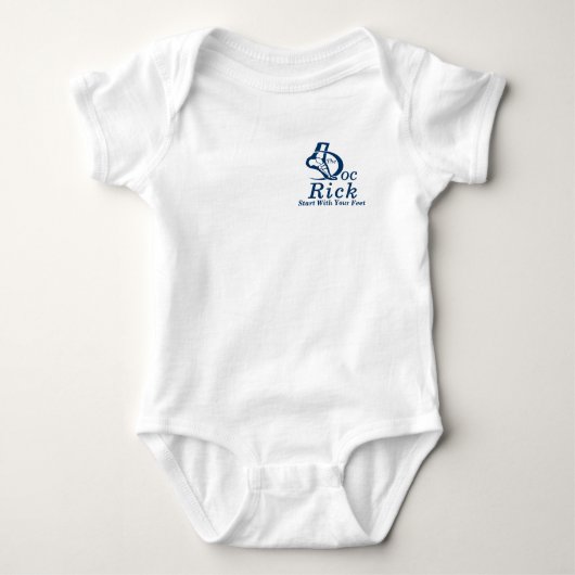 DE DOKTER RICK - BABY JERSEY BODYSUIT (Voorkant)