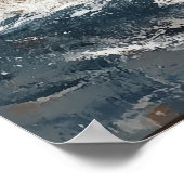 De dolfijnen in de oceaan poster (Hoek)