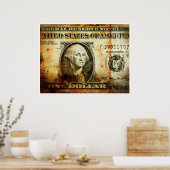 De dollar poster (Keuken)