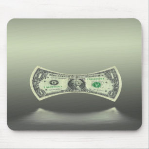 De dollar uitrekken muismat