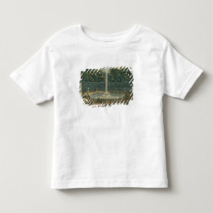 De Domes in de tuin in Versailles, pub. door Lau Kinder Shirts