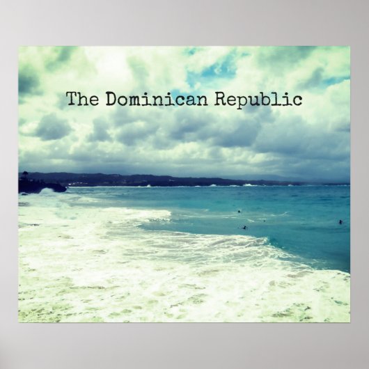 De Dominicaanse Republiek Poster (Voorkant)