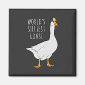De domste gans ter wereld magneet (Voorkant)