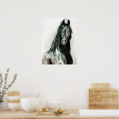 De donkere schoonheid poster (Keuken)