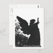 De donkere Tekst van het Briefkaart van de (Voorkant / Achterkant)