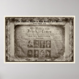 De donkerste week in de geschiedenis van Dublin Poster