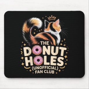 De Donut Holes Fan Club Grappige Kat Meme Donut Muismat