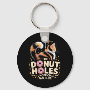 De Donut Holes Fan Club Grappige Kat Meme Donut Sleutelhanger