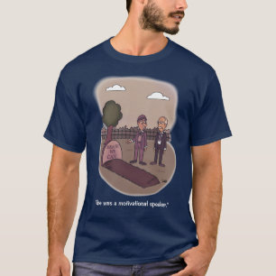 De dood die we kunnen afvuren, blauw T-shirt