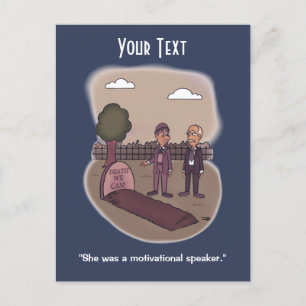 De dood die we kunnen briefkaart