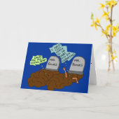 De dood doet ons deel kaart (Gele Bloem)