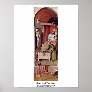 De dood en de vermisten van Jheronimus Bosch Poster