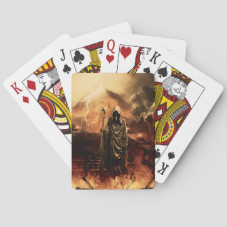 De dood heeft geen genade pokerkaarten