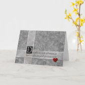 De dood is geen afwezigheid kaart (Gele Bloem)