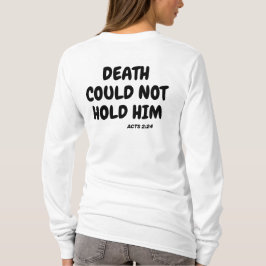 De dood kon hem niet vasthouden, van de dood tot h t-shirt