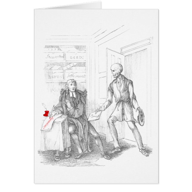 De dood neemt een advocaat (Voorkant)