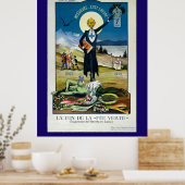 De dood van de Groene Fairy, Absinthe Briefkaart Poster (Keuken)