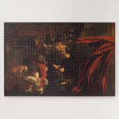 De dood van de Maagd (1604-1606) - Caravaggio Legpuzzel (Horizontaal)