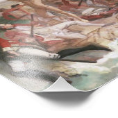 De dood van kapitein Cook poster van 12 x 16 inch (Hoek)