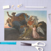 De dood van Mozes door Alexandre Cabanel Tissuepapier (Craft)