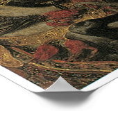 De dood van Sardanapalus, 1827 Poster (Hoek)