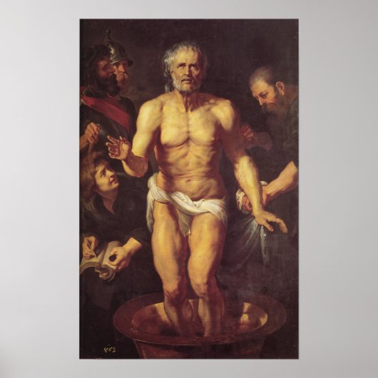 De dood van Seneca Poster (Voorkant)