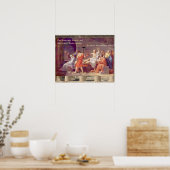 De dood van SOCRATES - ik weet niets Poster (Keuken)