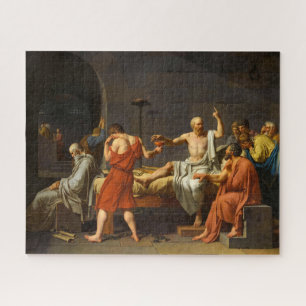 De dood van Socrates, La Mort de Socrate, 1787 Legpuzzel
