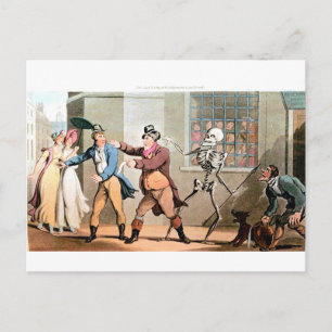 De dood verzamelt zijn briefkaart