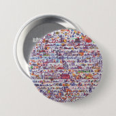 De Doodle Wars Button Badge (Voorkant /achterkant)