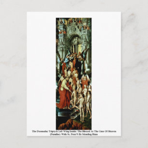 De Doomsday Triptych links Wing Inside Briefkaart