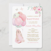 De Doop en eerste verjaardag uitnodiging van onze  (Voorkant)