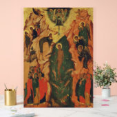 De doop van Jezus Christus Byzantijnse icoon Acryl Bord (Huwelijk)