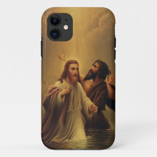 De doop van Jezus Christus iPhone 11 Hoesje