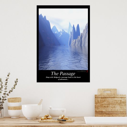 De doorgang poster (Keuken)