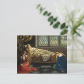 De Doornroosje | John Collier Briefkaart (Staand voorkant)