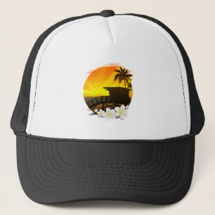De doorsneelevensduur trucker pet