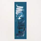 De doorstromingsgolf zijn yogamat (Voorkant)