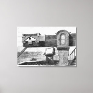 De doorvoer van Venus Canvas Afdruk