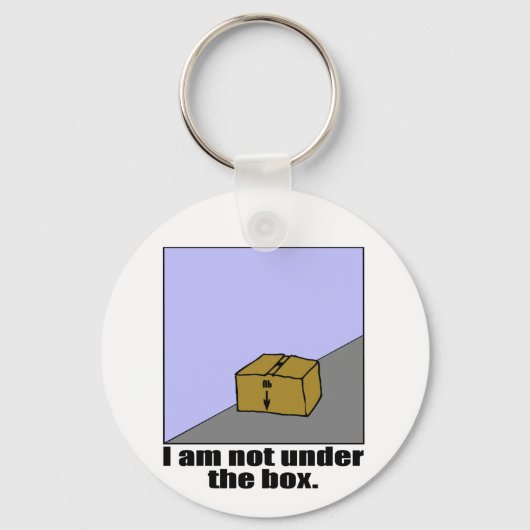 De doos sleutelhanger (Voorkant)