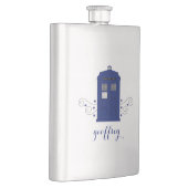 De doos van de politie zwaait Klassieke Kolf Heupfles (Rechts)