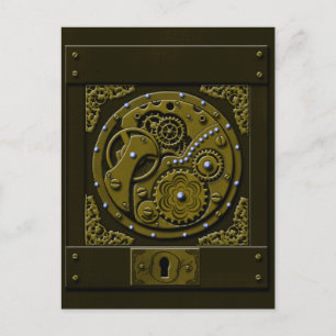 De Doos van Steampunk Briefkaart