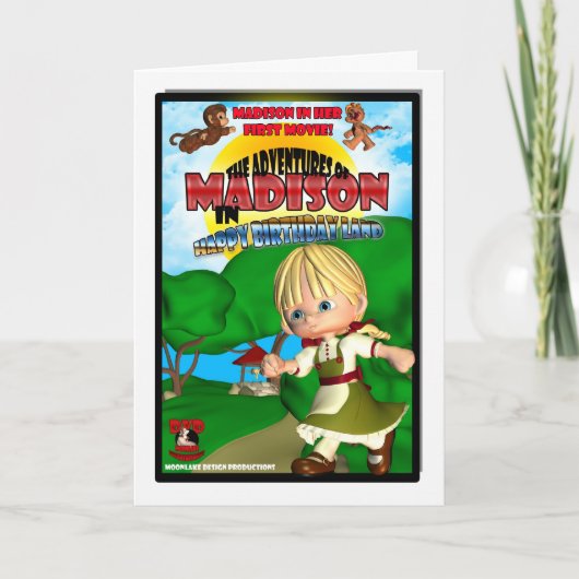 De doosparodie van de Kaart DVD van de Verjaardag (Voorkant)